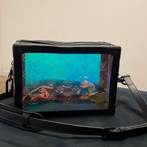 Louis Vuitton soft trunk. Monogram dark prism